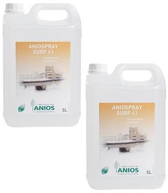 Désinfectant Aniospray Quick ANIOS 2 Bidons de 5L Désinfectant Aniospray Quick