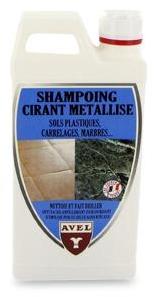 Shampoing Cirant Métallisé Carrelage Marbre AVEL Shampoing Cirant Métallisé