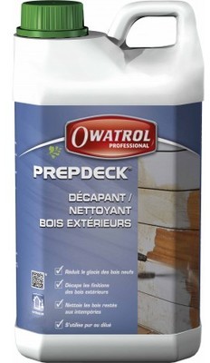PREPDECK 10 l - Décapant bois extérieurs - Owatrol