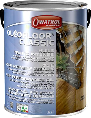 OLEOFLOOR Classic Huile parquet et lambris 5L