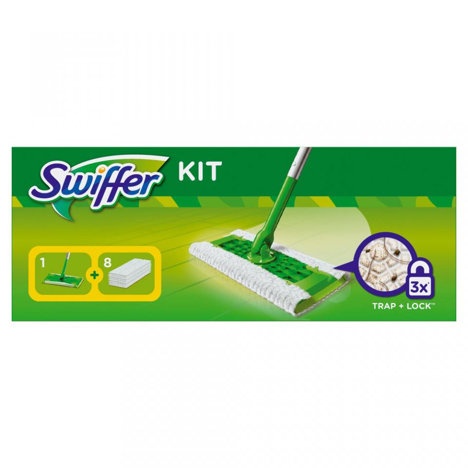 Kit Balai Swiffer + 8 recharges