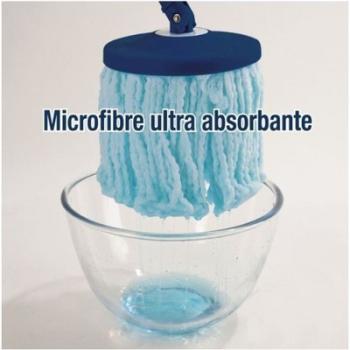 Tête microfibre de rechange pour balai et seau ess