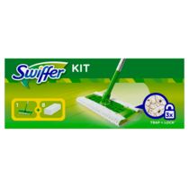 Balai Swiffer - Kit balai + 8 recharges lingettes