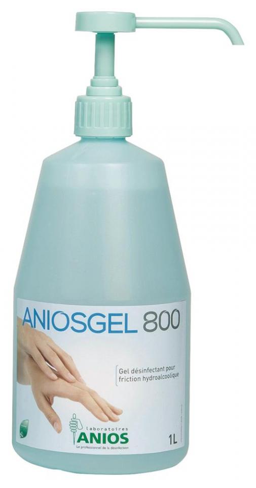 Gel Professionnel Hydroalcoolique Aniosgel 800 flacon Gel Professionnel Hydroalcoolique