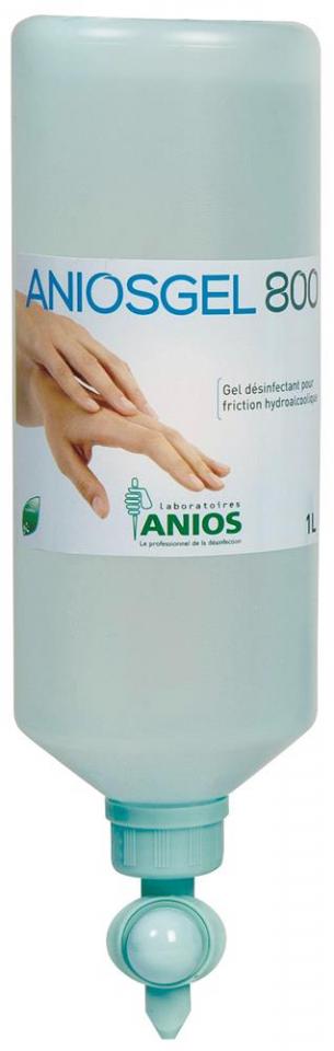 Gel Professionnel Hydroalcoolique Aniosgel 800 flacon Gel Professionnel Hydroalcoolique