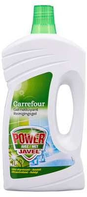 Gel nettoyant ultra dégraissant avec javel Carrefour Gel nettoyant ultra dégraissant