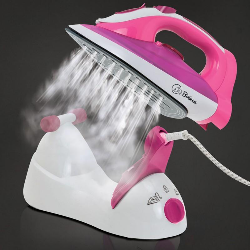 Fer à repasser vapeur sans fil 2200W Boënen Prune