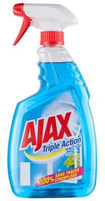 Nettoyant ménager vitres 3en1 Ajax - le pistolet de Nettoyant ménager vitres 3en1