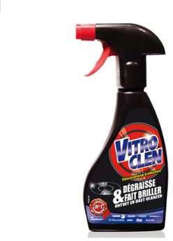 Nettoyant vitrocéramique induction Vitroclen - le pistolet Nettoyant vitrocéramique induction