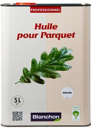 Huile parquet - BLANCHON - Incolore - Bidon de 5 l