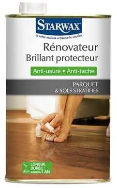 Rénovateur longue durée parquets sols stratifiés -
