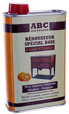 ABC Rénovateur spécial Bois à l orange - 500 ml ABC Rénovateur spécial Bois