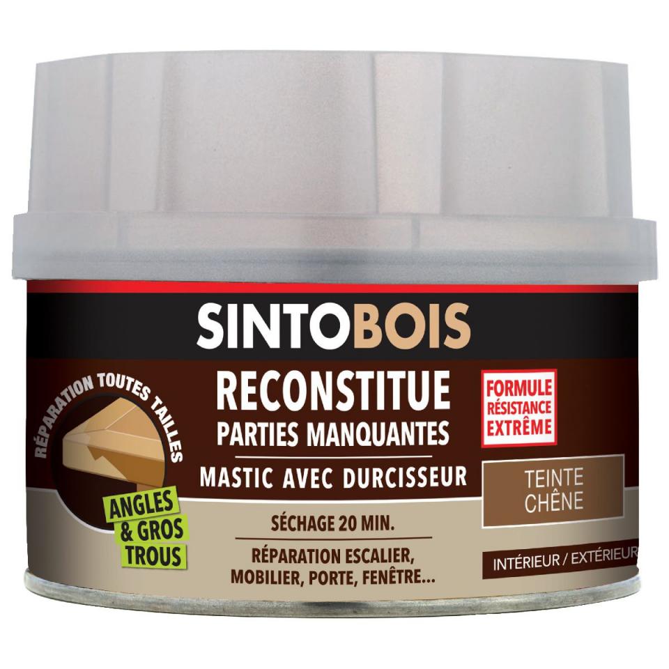 Sintobois mastic à bois avec durcisseur Sinto - Bo