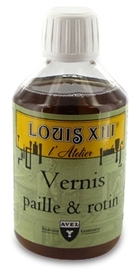 Vernis Paille Rotin LOUIS XIII Vernis Paille Rotin LOUIS
