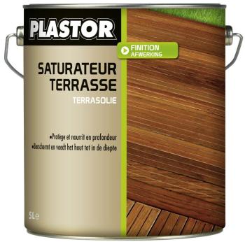 Huile / saturateur Terrasse Plastor (5L) : Nourris