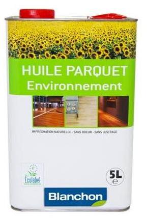 Huile Parquet Environnement - Blanchon - 5L - Bois Huile Parquet Environnement