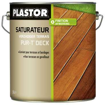 Huile / saturateur Terrasse Plastor (5L) phase aqu