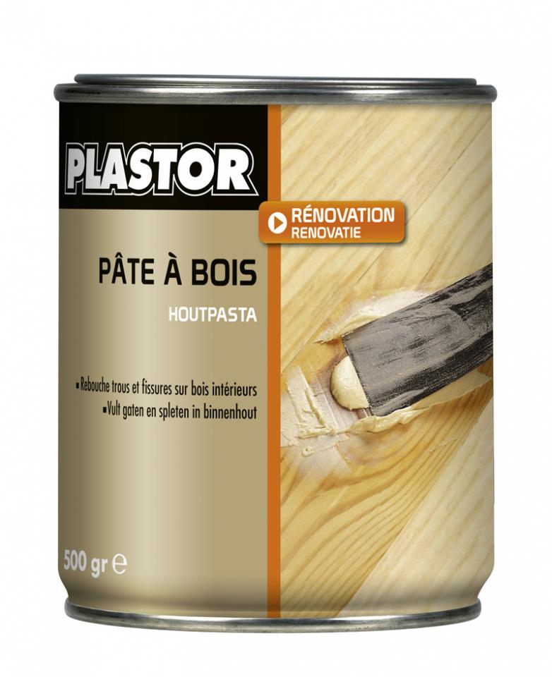 Pâte à bois (500g) : pour reboucher en intérieur p