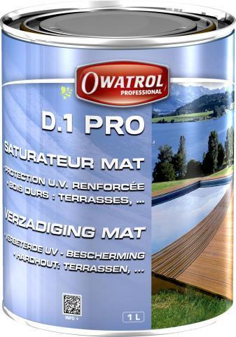 D1 PRO Saturateur Bois Exotiques Incolore 1 L - DU
