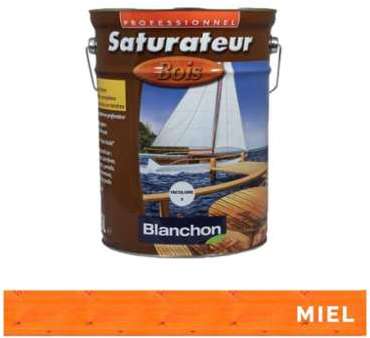 Saturateur bois Blanchon teinte miel - Bidon de 5L