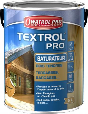 TEXTROL PRO saturateur chêne moyen - Bidon 5 Litre
