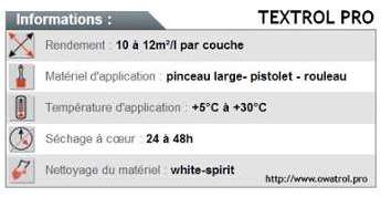 TEXTROL PRO Saturateur incolore bidon 20 L - DURIE