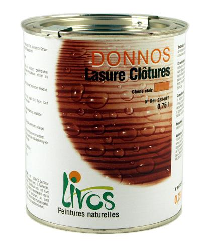 LASURE bois naturelle extérieur intempérie DONNO