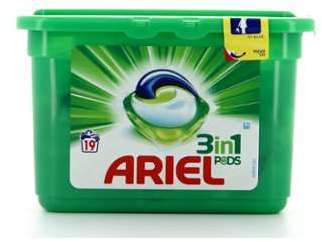 Ariel Pods 19 Doses 3En1 Regulier