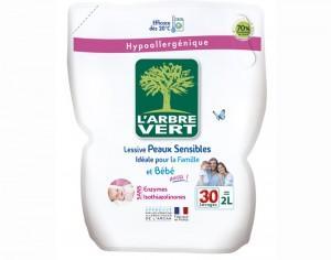 L ARBRE VERT Lessive Liquide Peaux Sensibles Famille L ARBRE VERT Lessive Liquide