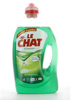 Le Chat Lexpert Lessive Liquide 53 Doses au Bicar