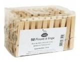 LA DROGUERIE ECOPRATIQUE 50 Pinces à linge en Bois