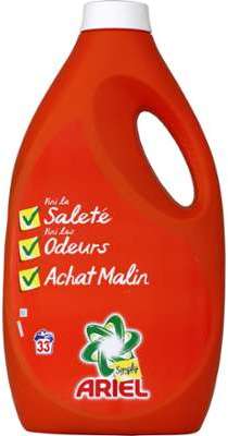 Lessive liquide Simply Régulier Ariel - Le bidon de Lessive liquide Simply Régulier