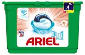Lessive capsules Pods 3en1 Sensitive Ariel - la boite Lessive capsules Pods 3en1