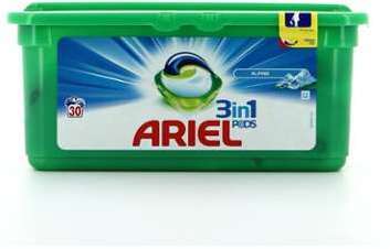 Ariel Pods 30 Doses 3En1 Alpine