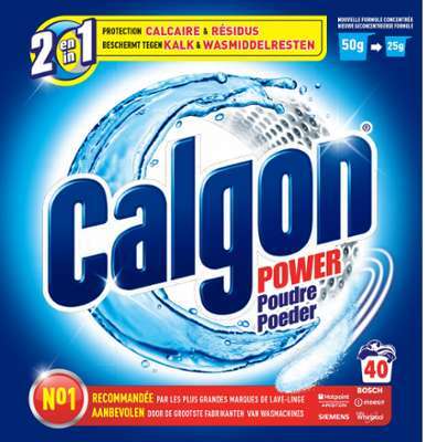 Poudre 2 en 1 Calgon - le paquet de 1 kg Poudre 2 en 1 Calgon - le