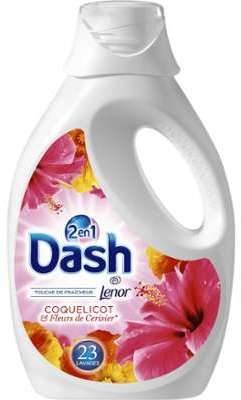 Lessive Fleurs de Cerisier Dash - le bidon Lessive Fleurs de Cerisier