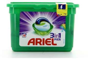 Ariel Pods 19 Doses 3En1 Color