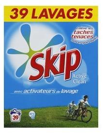 Lessive poudre avec activateurs de lavage