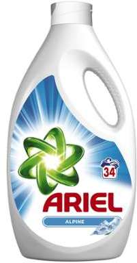 Lessive liquide Alpine Ariel - Le bidon de 34 doses Lessive liquide Alpine Ariel