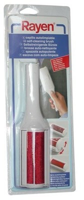 Brosse à vêtements auto-nettoyante