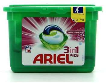 Ariel Lessive 3En1 Pods 16 Doses Fresh Sensations Ariel Lessive 3En1 Pods 16