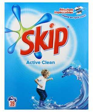 Lessive avec activateurs Active Clean Skip - la boite Lessive avec activateurs Active