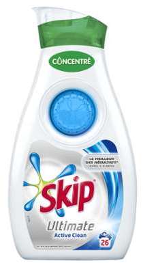 Lessive Ultimate Active Clean Skip - le flacon de 910 Lessive Ultimate Active Clean