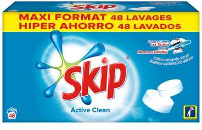 Lessive Active Clean Skip - les 96 doses Lessive Active Clean Skip