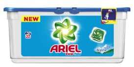 Lessive capsules Exceltabs Alpine Ariel - les 32 doses Lessive capsules Exceltabs