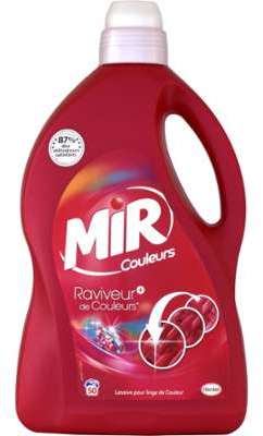 Lessive Raviveur de Couleurs Mir - le bidon de 3 l Lessive Raviveur de Couleurs