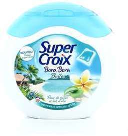 Super Croix Lessive Bulles 20 Doses Bora Bora Fleur Super Croix Lessive Bulles