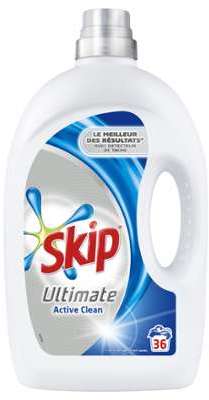 Lessive Active Clean Skip - le bidon de 2 52 l Lessive Active Clean Skip