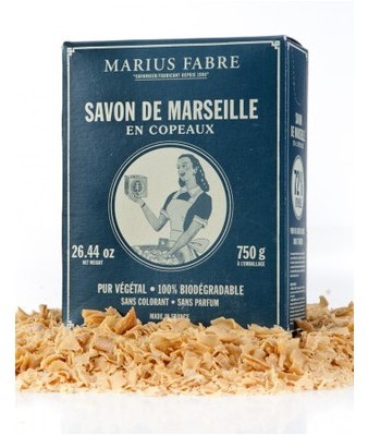Savon de Marseille écologique en copeaux aux huile