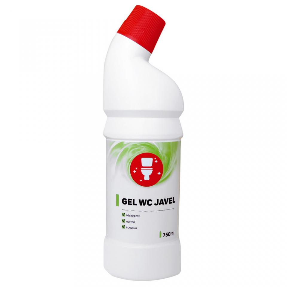 Nettoyant gel WC avec javel 750 ml Nettoyant gel WC avec javel